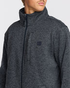 BOUNDARY MOCK NECK ZIP
