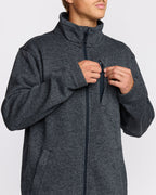 BOUNDARY MOCK NECK ZIP