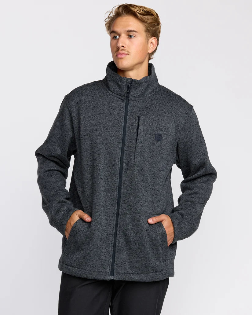 BOUNDARY MOCK NECK ZIP