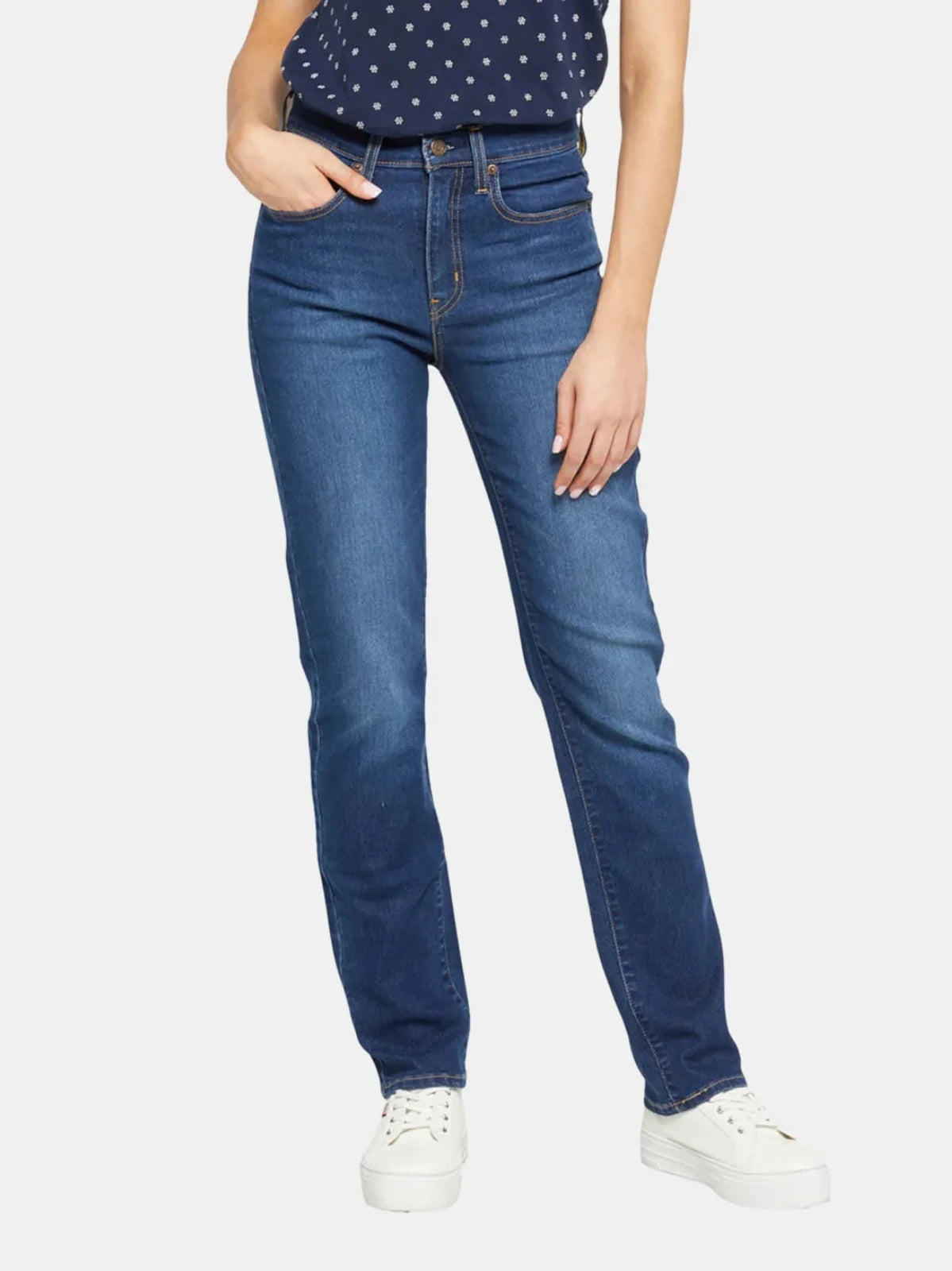 724 HIGH RISE SLIM STRAIGHT