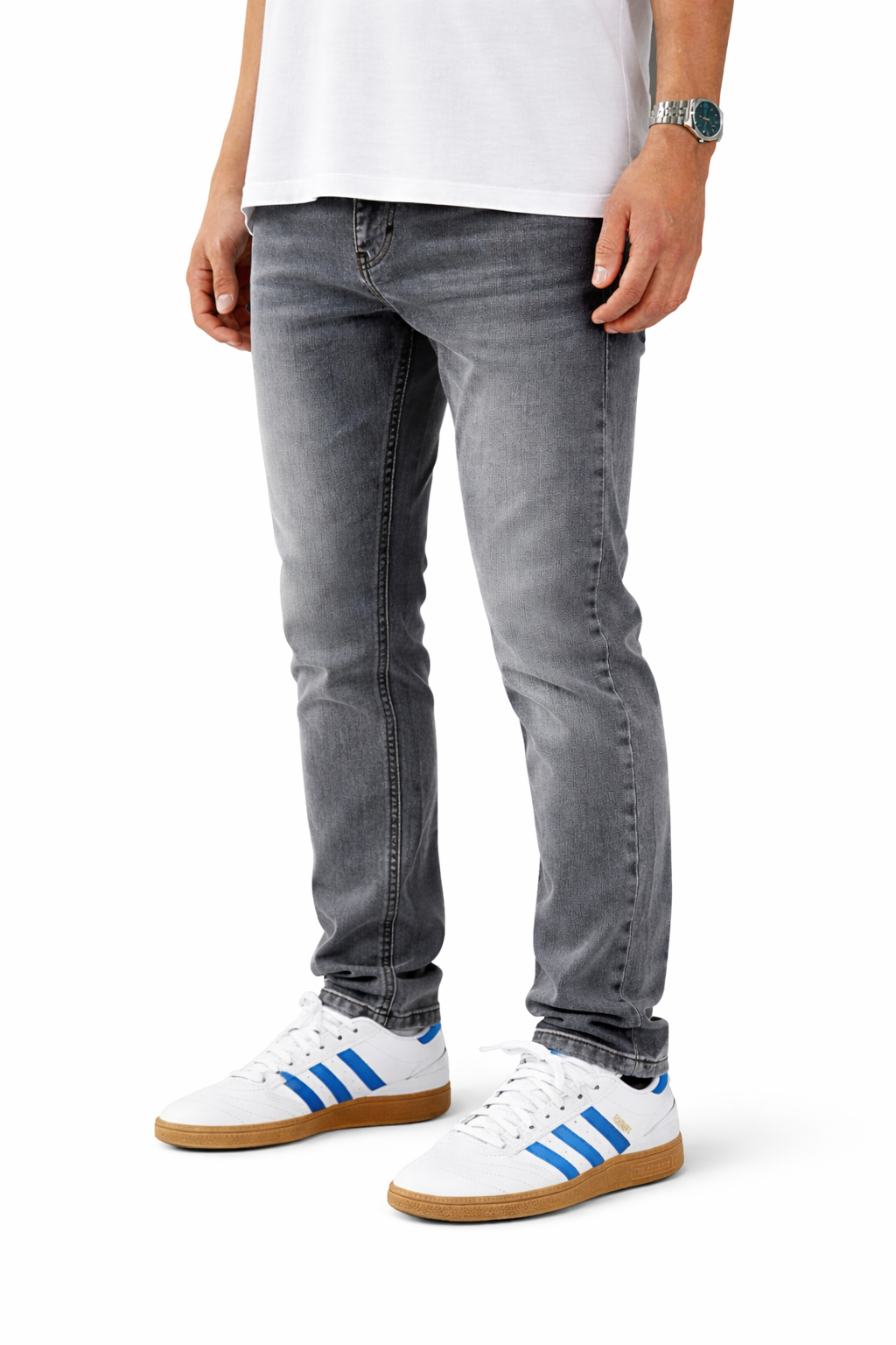 FJ Daily Denim Grey Light Slim