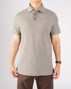 Polo Camisero Slim Gris