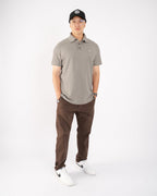 Polo Camisero Slim Gris