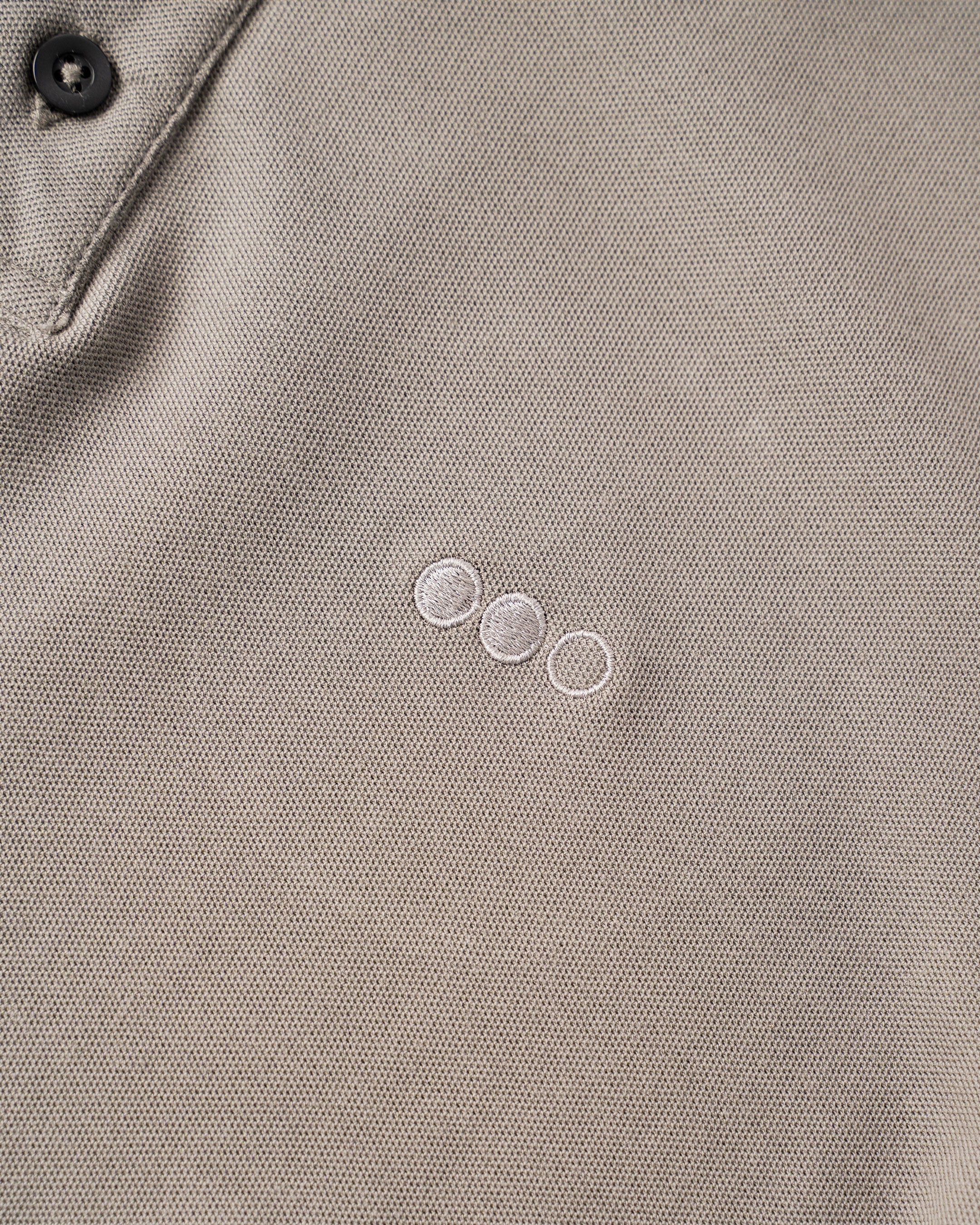 Polo Camisero Slim Gris