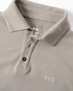 Polo Camisero Slim Gris