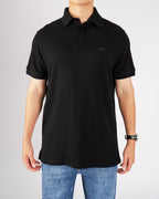 Polo Camisero Slim Negro