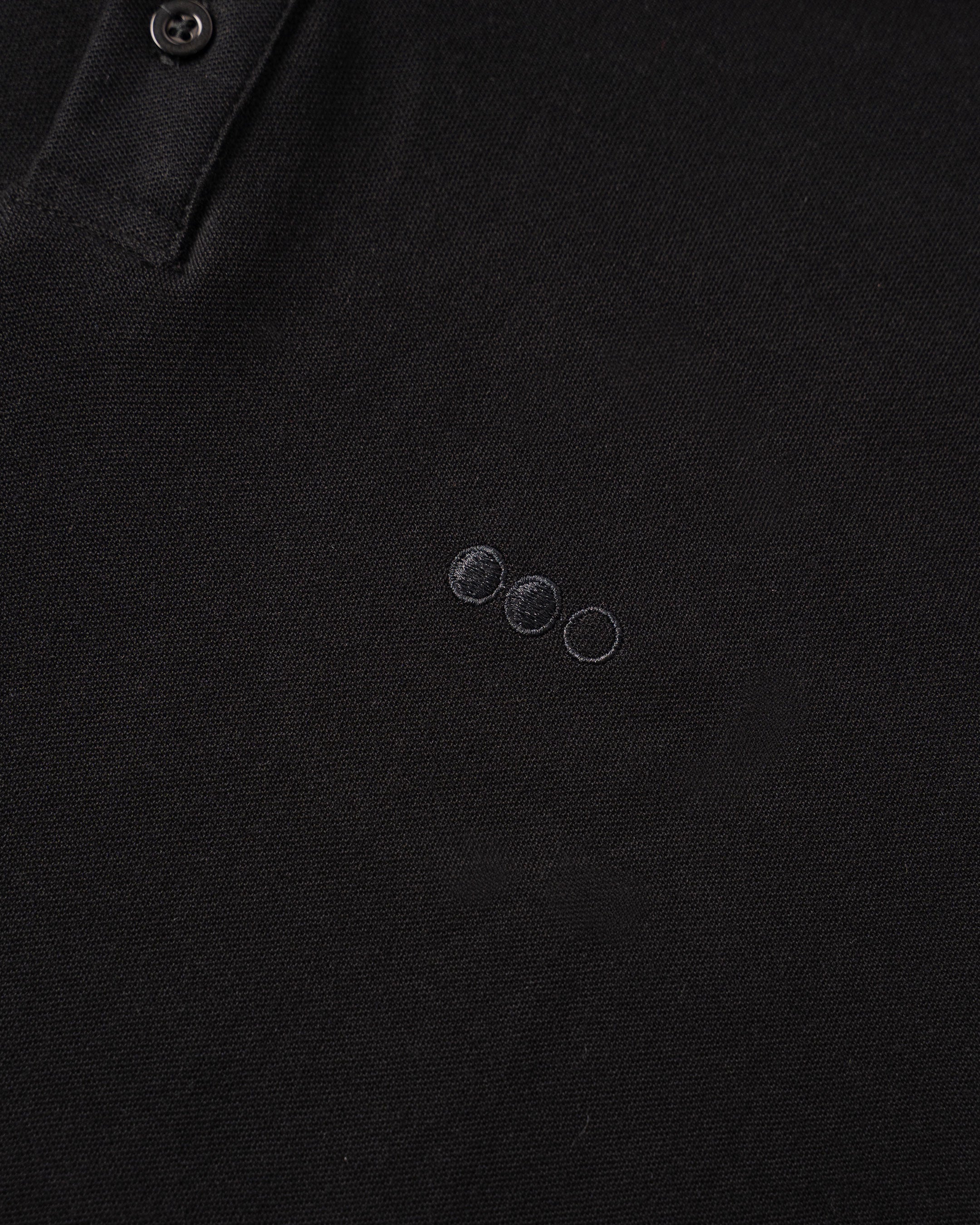 Polo Camisero Slim Negro