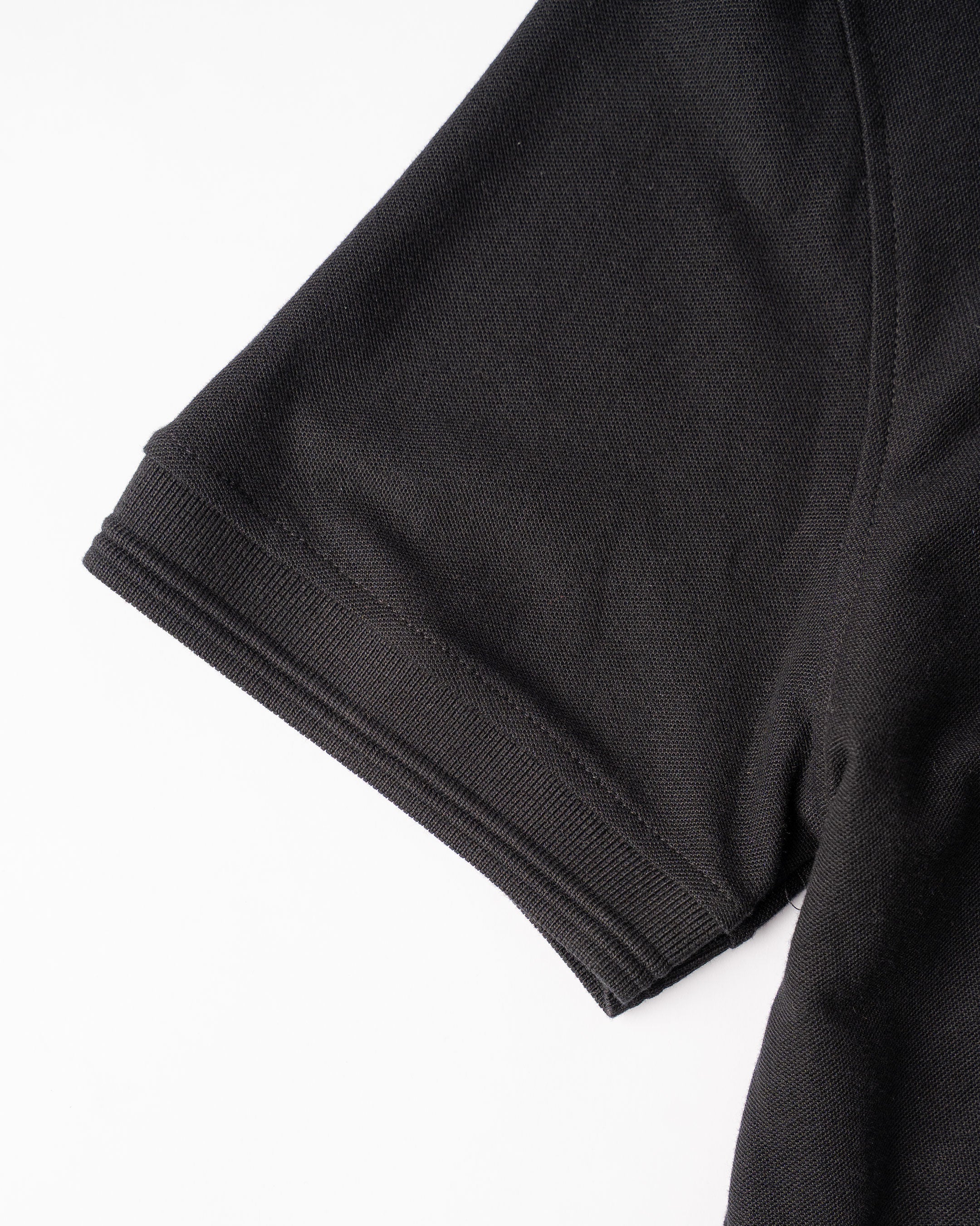 Polo Camisero Slim Negro