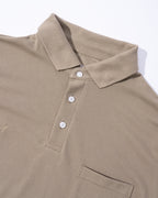 Polo Camisero Regular Marrón Claro