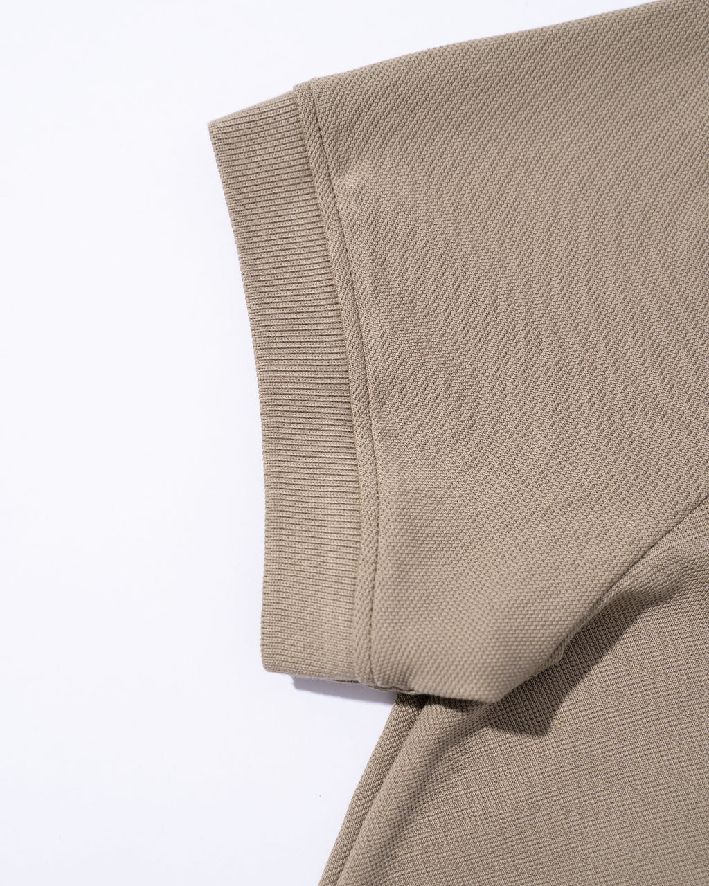 Polo Camisero Regular Marrón Claro