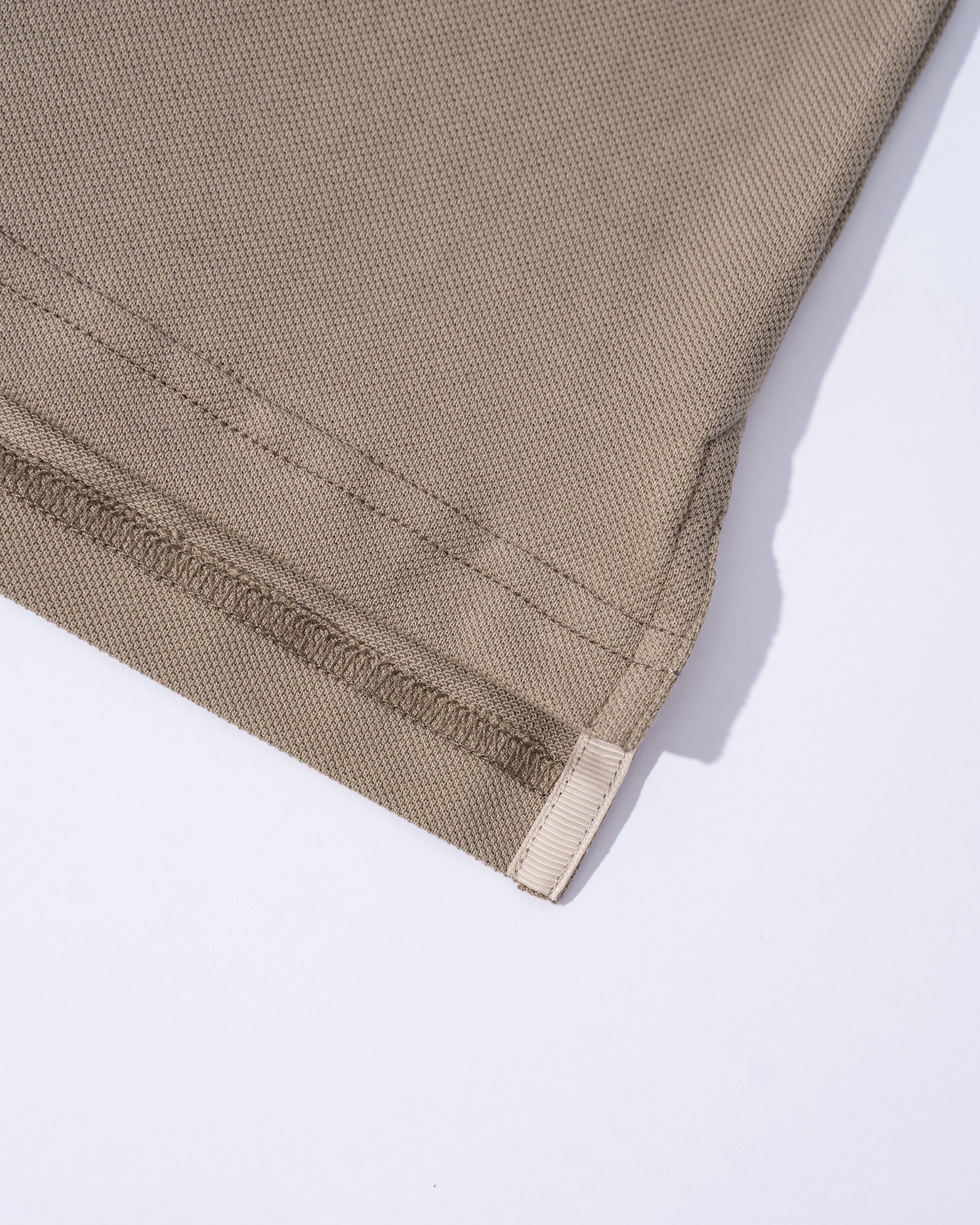 Polo Camisero Regular Marrón Claro