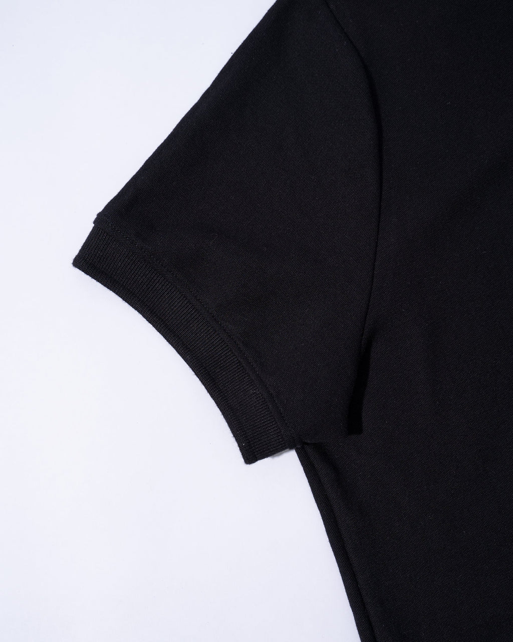 Polo Camisero Regular Negro