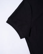 Polo Camisero Regular Negro