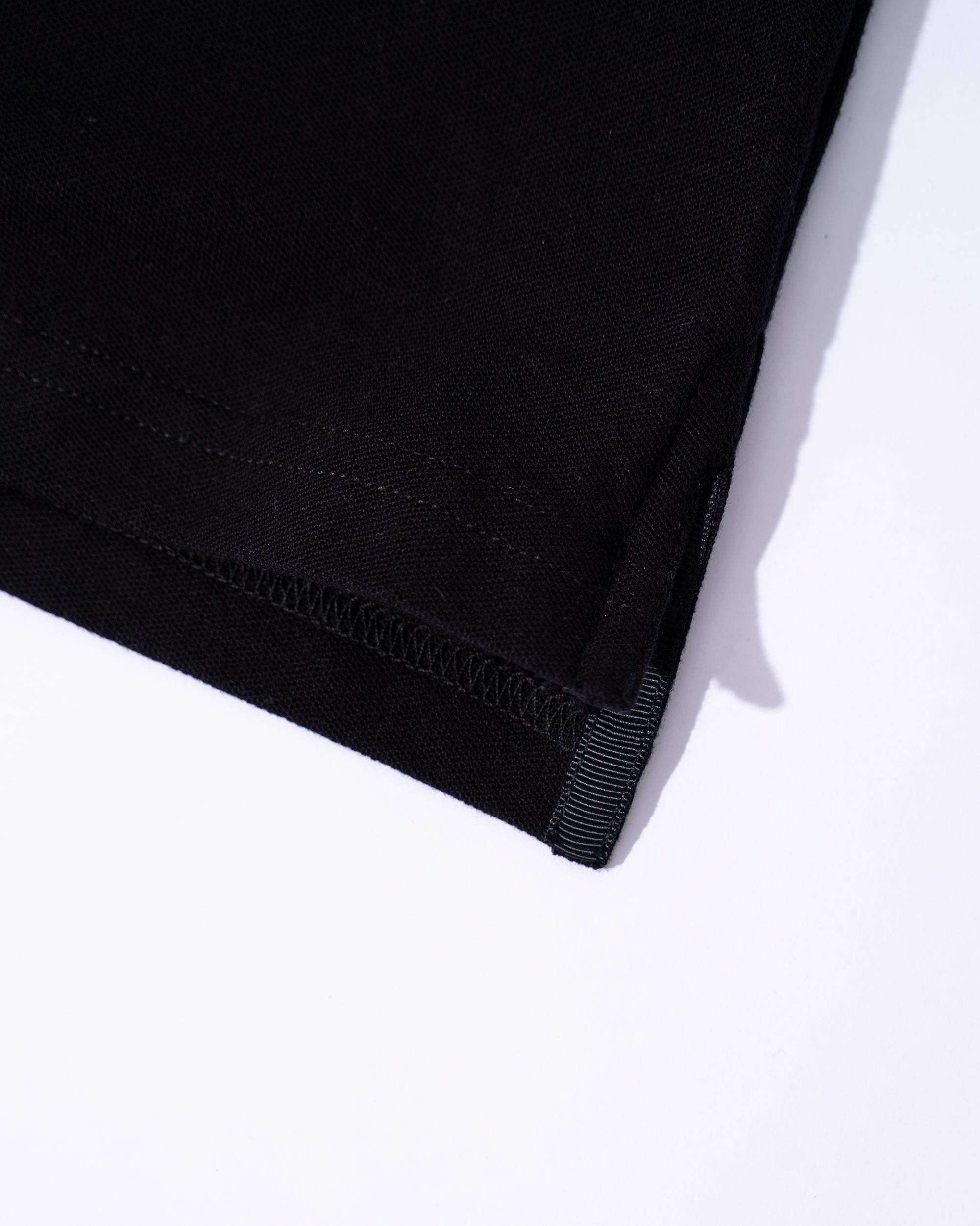 Polo Camisero Regular Negro