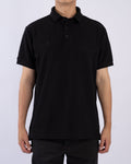 Polo Camisero Regular Negro